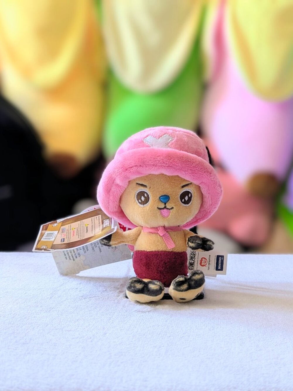 Round 1 Exclusive One Piece Chopper Man Pink 6" Plush Keychain